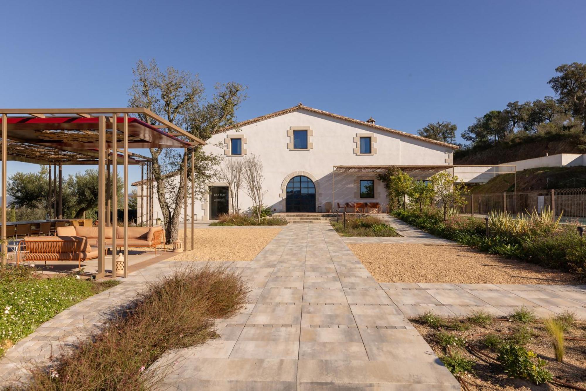 Can Bufi Espectacular Casa Con Piscina Interior Llagostera Exterior photo