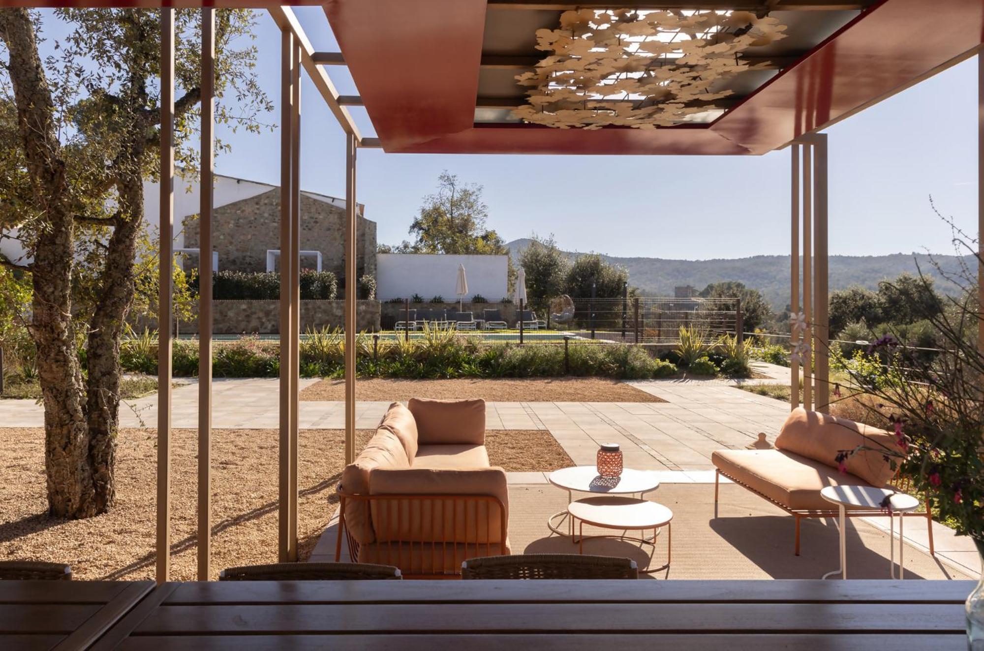 Can Bufi Espectacular Casa Con Piscina Interior Llagostera Exterior photo